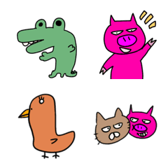 [LINE絵文字] Opyaa Emojiの画像