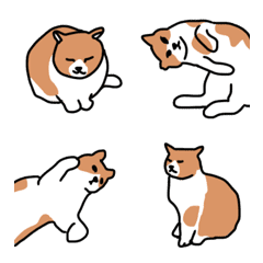 [LINE絵文字] 愛しのねこ絵文字の画像