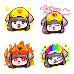 [LINE絵文字] AKOPUG emojiの画像