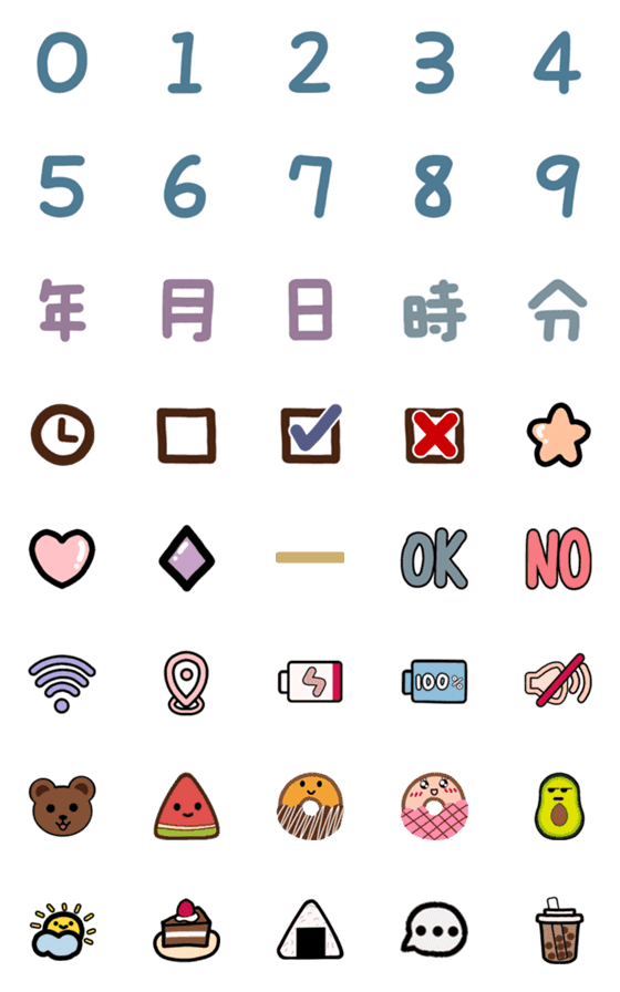 [LINE絵文字]Note work iconの画像一覧