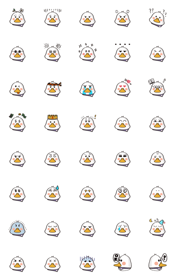 [LINE絵文字]Baby duckの画像一覧