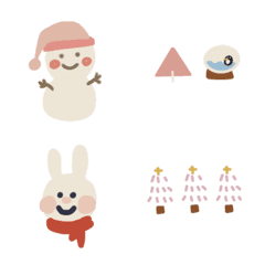 [LINE絵文字] Christmas small patternの画像