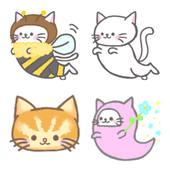 [LINE絵文字] yrkのチルちゃんと猫仲間たちの画像