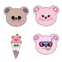 [LINE絵文字] Chachan teddy bearの画像