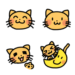 [LINE絵文字] 日常で使う★ねこ絵文字の画像