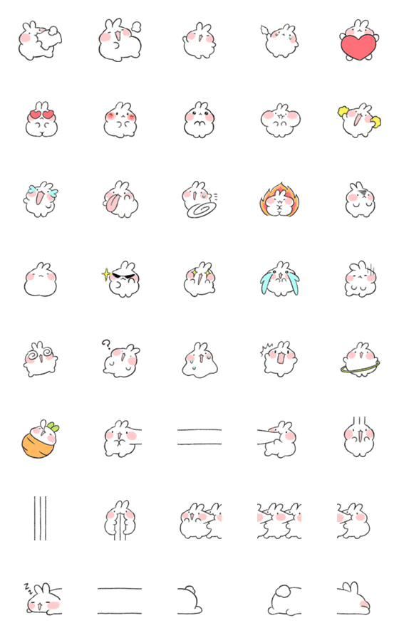 [LINE絵文字]Mini Ayayaの画像一覧