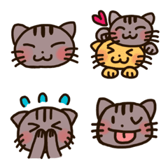 [LINE絵文字] 日常で使う★ねこ絵文字2の画像