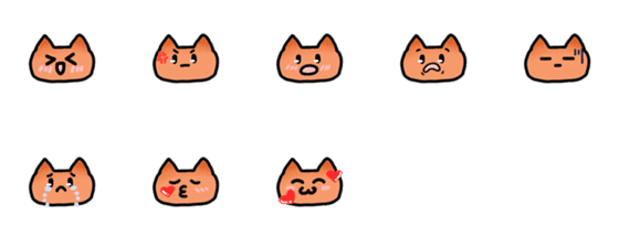 [LINE絵文字]Ginger Catの画像一覧