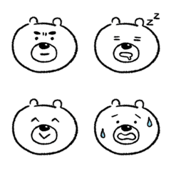 [LINE絵文字] bear Goomaの画像