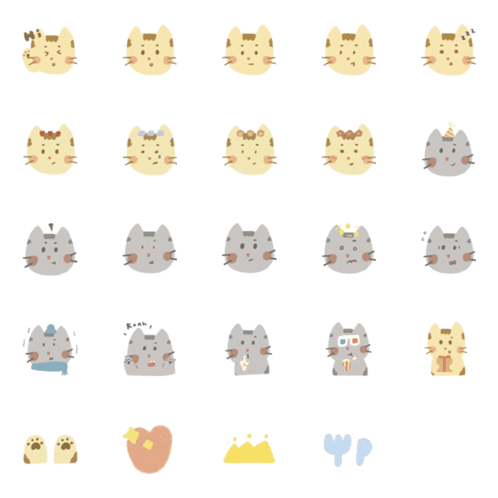 [LINE絵文字]lazzzyu|two kittensの画像一覧