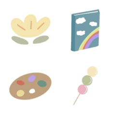 [LINE絵文字] Emoji pastel 1の画像