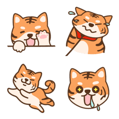 [LINE絵文字] Shiba Inu (eagle) dailyの画像