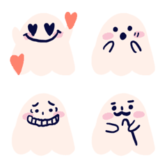 [LINE絵文字] Ghost expression pack1の画像