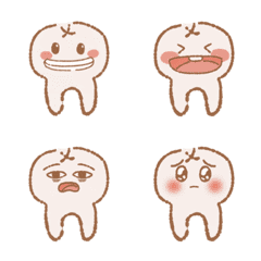 [LINE絵文字] Nong Than mischievous tooth Gen1の画像