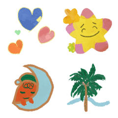 [LINE絵文字] everyday is a chill day-Daily Emojiの画像