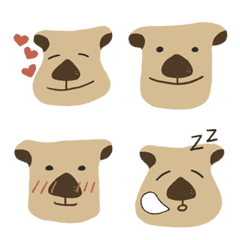 [LINE絵文字] wombat brotherの画像