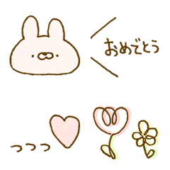 [LINE絵文字] パステルかわいいえもじ♡の画像