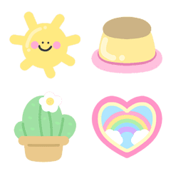 [LINE絵文字] Cutie Little Pastelの画像