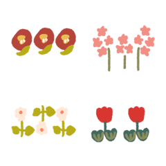 [LINE絵文字] Flower Revised Editionの画像