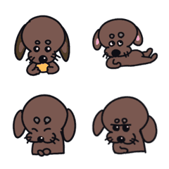 [LINE絵文字] まろ犬の画像