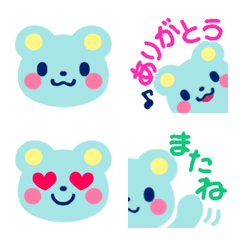 [LINE絵文字] くまくまの絵文字もあるよの画像