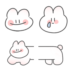 [LINE絵文字] Smiley :) Bunnyの画像