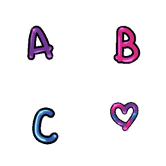 [LINE絵文字] ABC Lightの画像