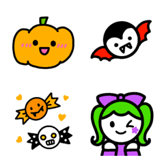 [LINE絵文字] さまざまなハロウィーンの画像