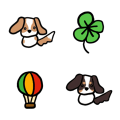 [LINE絵文字] HappyDogsの画像