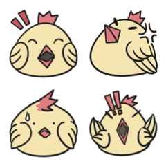 [LINE絵文字] Chick chick attackの画像