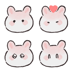 [LINE絵文字] Buns and Bunniesの画像