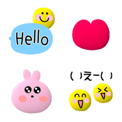 [LINE絵文字] 動く♥かわいい絵文字の画像