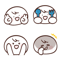 [LINE絵文字] Gentle Smiley Emojiの画像