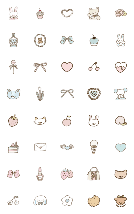 [LINE絵文字]tulip_bear3の画像一覧