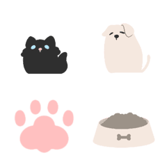 [LINE絵文字] CatAndDogの画像