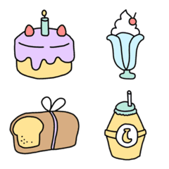 [LINE絵文字] Baby foods emojiの画像