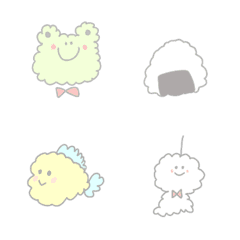 [LINE絵文字] fluffy cute emoji__の画像