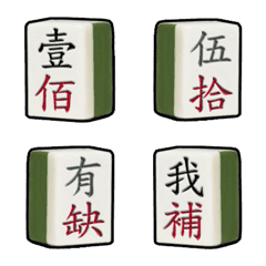 [LINE絵文字] National quintessence text stickers 3の画像