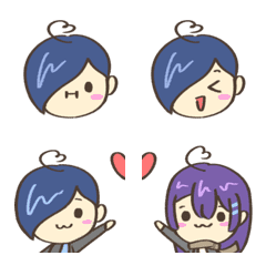 [LINE絵文字] Blue ice Emojiの画像