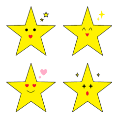 [LINE絵文字] star emoticonの画像