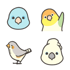 [LINE絵文字] BIRDSTORY 絵文字2の画像