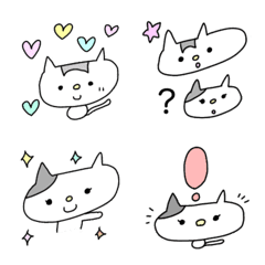 [LINE絵文字] 猫のレモンとミントの絵文字の画像