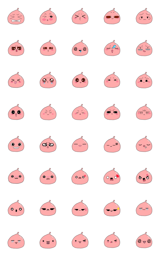 [LINE絵文字]Patcharin Emojiの画像一覧