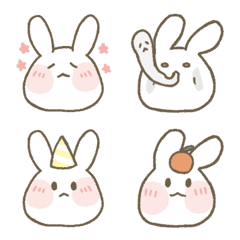 [LINE絵文字] Rabbit Puffの画像