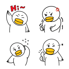 [LINE絵文字] Duckie's feelingsの画像