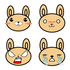 [LINE絵文字] Chibi Rabbitの画像