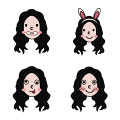 [LINE絵文字] bunny girlの画像