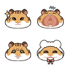 [LINE絵文字] Oleang the fluffy Hamsterの画像