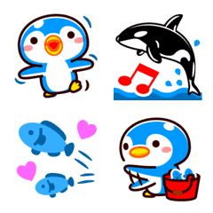 [LINE絵文字] ペンギン絵文字7の画像