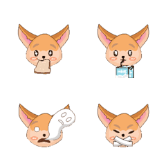 [LINE絵文字] animal france fox cuteの画像